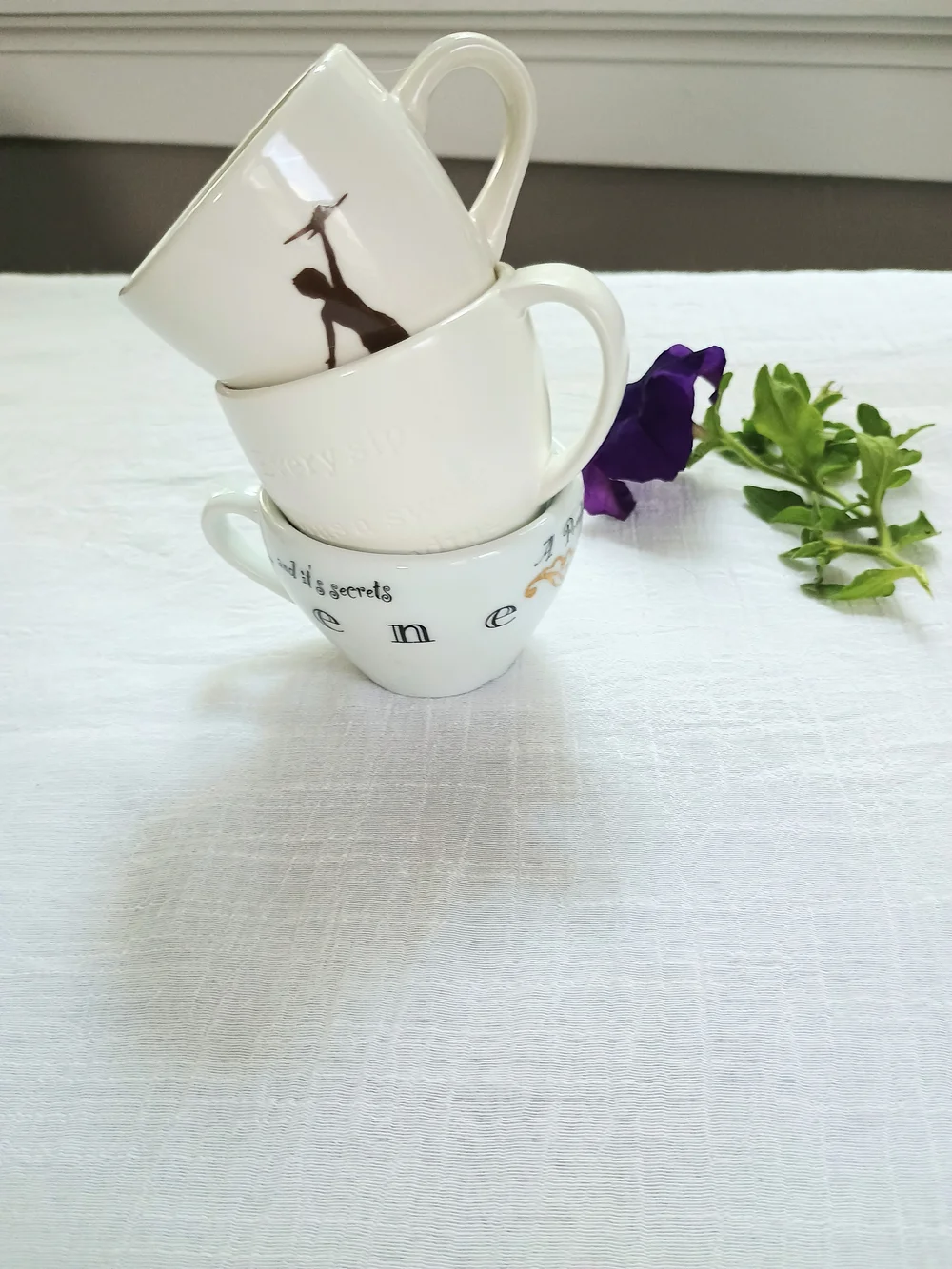 🤎 ECLECTIC CHIC 🤎 x 3 Seattle Lover's Espresso Cups, Starbucks / Storyville
